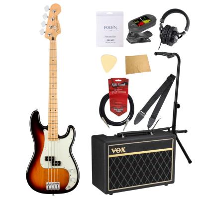 Fender Player Precision Bass MN 3TS エレキベース VOXアンプ付き 入門10点セット