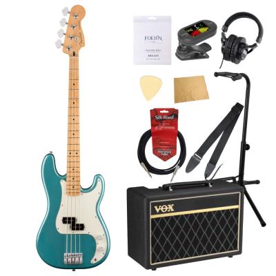 Fender Player Precision Bass MN Tidepool エレキベース VOXアンプ付き 入門10点セット
