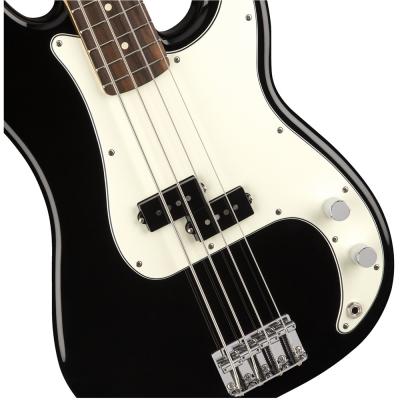 Fender Player Precision Bass PF Black エレキベース VOXアンプ付き 入門10点セット ボディトップ画像