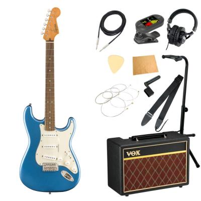 Squier Classic Vibe ’60s Stratocaster LRL LPB エレキギター VOXアンプ付き 入門11点セット