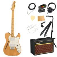 Squier Classic Vibe ’70s Telecaster Thinline NAT MN エレキギター VOXアンプ付き 入門11点セット