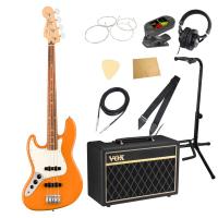 Fender Player Jazz Bass LH PF CAPRI VOXアンプ付き エレキベース レフティ 入門 10点セット