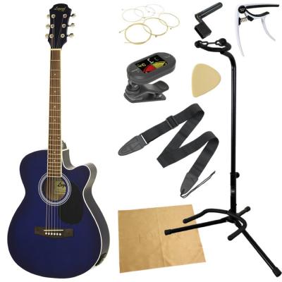 LEGEND FG-15CE BLS エレクトリックアコースティックギター 入門9点セット
