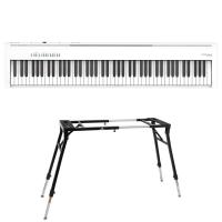 ROLAND FP-30X-WH Digital Piano ホワイト 電子ピアノ キーボードスタンド 2点セット [鍵盤 Dset]