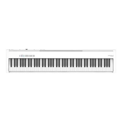 ROLAND FP-30X-WH Digital Piano ホワイト 電子ピアノ キーボードスタンド キーボードベンチ ヘッドホン 4点セット [鍵盤 Fset] ローランド 正面画像