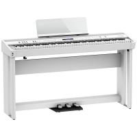 ROLAND FP-90X-WH Digital Piano ホワイト デジタルピアノ 純正スタンド ペダルユニット付き