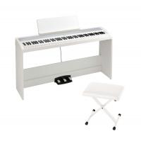 KORG B2SP WH 電子ピアノ X型椅子付きセット