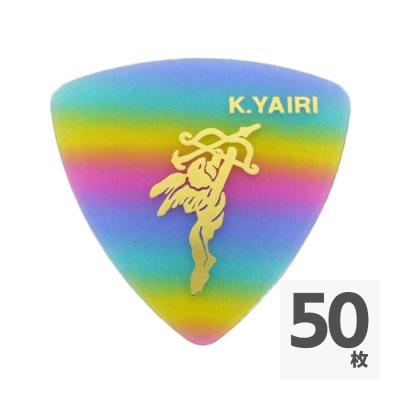 K.YAIRI Rainbow Triangle Medium エンジェル ギターピック×50枚