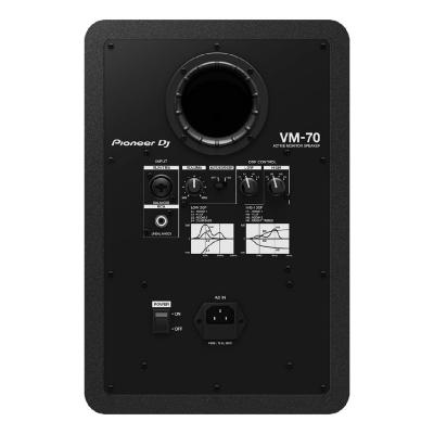 Pioneer DJ VM-70 VMシリーズ アクティブモニタースピーカー 1ペア（2台） 6.5インチ スピーカースタンド付きセット Pioneer DJ VM-70 VMシリーズ アクティブモニタースピーカー裏面画像