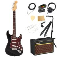 Fender Made in Japan Hybrid II Stratocaster RW BLK エレキギター VOXアンプ付き 入門11点セット