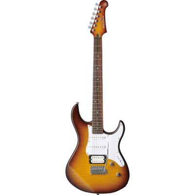 YAMAHA PACIFICA212VFM TBS エレキギター ヤマハ GA15II アンプ付き 入門11点セット ギター本体の画像