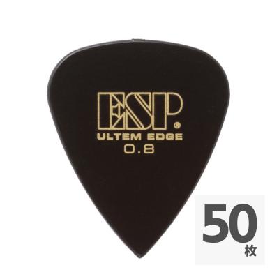 ESP PT-UE08 ULTEM EDGE 0.8mm ギターピック×50枚