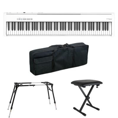 ROLAND FP-30X-WH ホワイト 電子ピアノ 4本脚型スタンド ベンチ ケース付き セット [鍵盤 DCset]