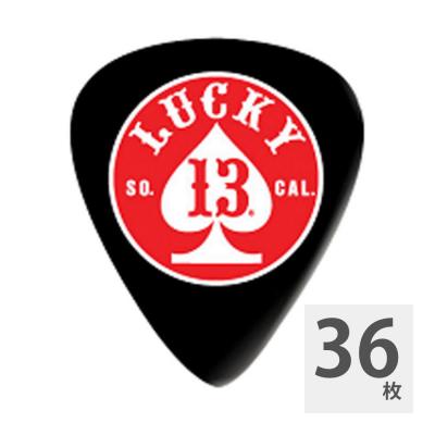 JIM DUNLOP Lucky 13 Spade Circle 0.73mm ギターピック×36枚