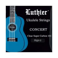 Luthier LU-CU-HG Ukulele Super Carbon 101 Strings コンサート用 High G ウクレレ弦×3セット