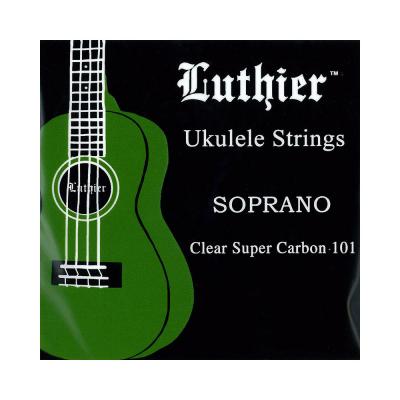 Luthier LU-SU Ukulele Super Carbon 101 Strings ソプラノ用 ウクレレ弦×6セット