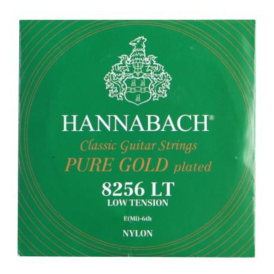 HANNABACH Pure Gold LT6 8256LT GREEN ローテンション バラ弦 クラシックギター弦×6本
