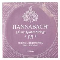 HANNABACH Silver200 9002MEDIUM/HIGH 2弦 ミディアムハイテンション バラ弦 クラシックギター弦×3セット