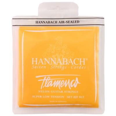HANNABACH Flamenco SET827SLT YELLOW スーパーローテンション フラメンコギター弦×6セット