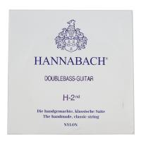 HANNABACH 8412MT Double Bass ミディアムテンション 2弦用 バラ弦 クラシックギター弦×3本