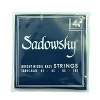 SADOWSKY SBN45 Blue ブルーラベル ニッケル ベース弦×2セット