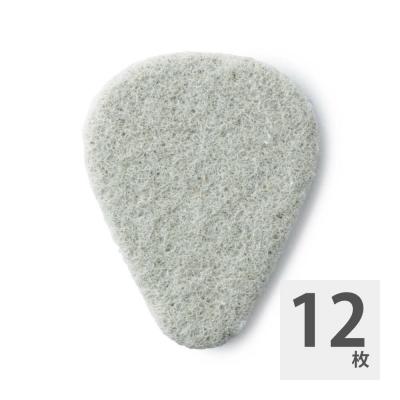 JIM DUNLOP 8012 FELT Standard Beveled フェルトピック×12枚