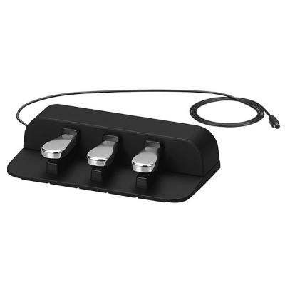 CASIO Privia PX-S3100 BK 電子ピアノ 純正スタンド 3本ペダル ピアノマット(グレイ)付きセット ペダルの画像