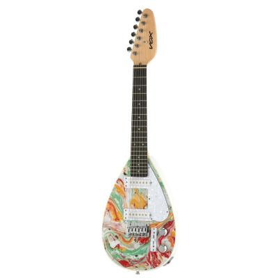 VOX MK3 MINI MB Marble ミニエレキギター マーブルカラー ストラップ チューナー ケーブル付きセット 全体画像