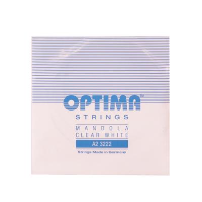 Optima Strings A2 3222 CLEAR WHITE 2弦 バラ弦 マンドラ弦×3セット
