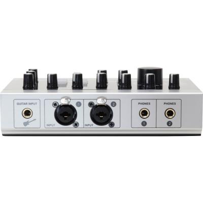 KIKUTANI Newmal X USB オーディオインターフェイス SD GAZER BM-800 Black コンデンサーマイク Dicon Audio 卓上マイクスタンド SD GAZER ポップガード DTM 配信 4点セット 入出力端子部画像