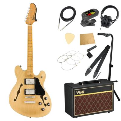 Squier Classic Vibe Starcaster MN NAT エレキギター VOXアンプ付き 入門11点セット