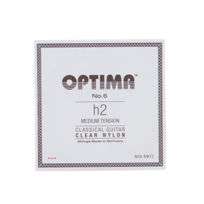 Optima Strings No6.NMT2 Nylon B/H2 Medium 2弦 バラ弦 クラシックギター弦×3本