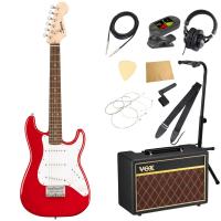 Squier Mini Stratocaster Laurel Fingerboard Dakota Red エレキギター VOXアンプ付き 入門11点セット