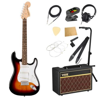 Squier Affinity Series Stratocaster 3TS エレキギター VOXアンプ付き 入門11点セット