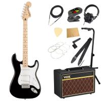 Squier Affinity Series Stratocaster BLK エレキギター VOXアンプ付き 入門11点セット