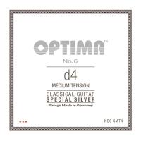 Optima Strings NO6.SMT4 No.6 Special Silver D4 Medium 4弦 バラ弦 クラシックギター弦×3本