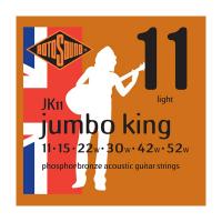 ROTOSOUND JK11 Jumbo King Light 11-52 アコースティックギター弦×3セット