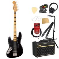 Squier Classic Vibe ’70s Jazz Bass LH BLK MN 左利き用 エレキベース VOXアンプ付き 入門10点セット