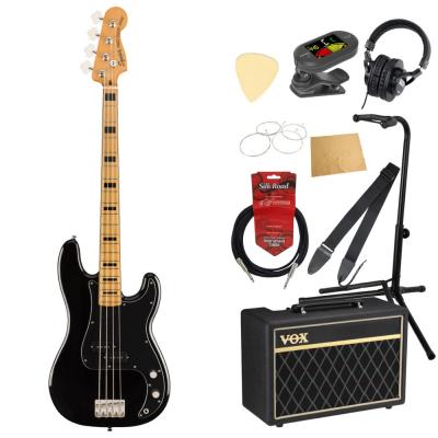 Squier Classic Vibe ’70s Precision Bass MN BLK エレキベース VOXアンプ付き 入門10点セット
