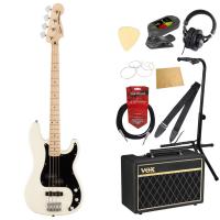 Squier Affinity Series Precision Bass PJ OLW エレキベース VOXアンプ付き 入門10点セット
