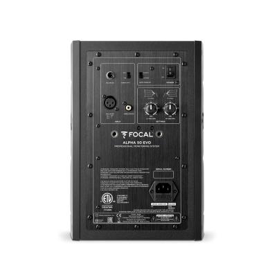 Focal Professional ALPHA EVO 50 モニタースピーカー ×2本（ペア） スピーカー本体背面の画像
