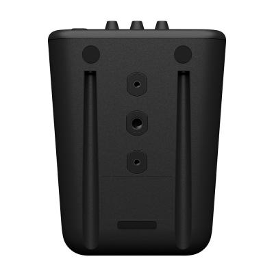 YAMAHA MS101-4 パワードモニタースピーカー 1本 ブーム型マイクスタンド付きセット スピーカー底面