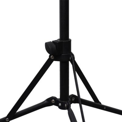 KC MS-1AL BK 譜面台×2本セット 軽くて丈夫なアルミ製の折り畳み式譜面台 高さ調整部画像