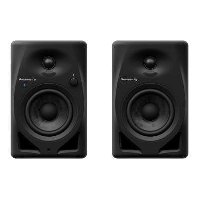 Pioneer DJ PLX-500-K Black ターンテーブル リスニングセット Pioneer DJ DM-40D-BT付きセット Pioneer DJ DM-40D-BT Black Bluetooth搭載 パワードモニタースピーカー 1ペア（2台）の正面画像