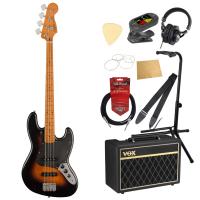 Squier 40th Anniversary Jazz Bass Vintage Edition SW2TS エレキベース VOXアンプ付き 入門10点 初心者セット