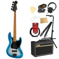Squier Contemporary Active Jazz Bass HH SBM エレキベース VOXアンプ付き 入門10点 初心者セット