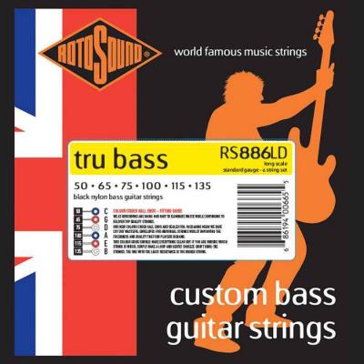 ROTOSOUND RS886LD TRU BASS 88 NYLON TAPEWOUND 6-STRING 50-135 6弦ベース用 エレキベース弦×2セット