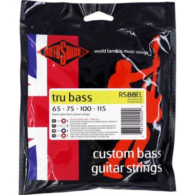 ROTOSOUND RS88EL TRU BASS 88 NYLON TAPEWOUND EXTRA LONG 65-115 エレキベース弦×2セット