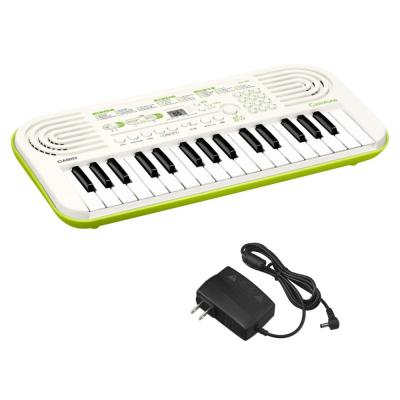 CASIO SA-50 Casiotone 32ミニ鍵盤 電子ミニキーボード ホワイト 純正アダプター付き