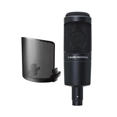 AUDIO-TECHNICA AT2035 コンデンサーマイク AT8175マイクロフォンポップフィルター付きセット